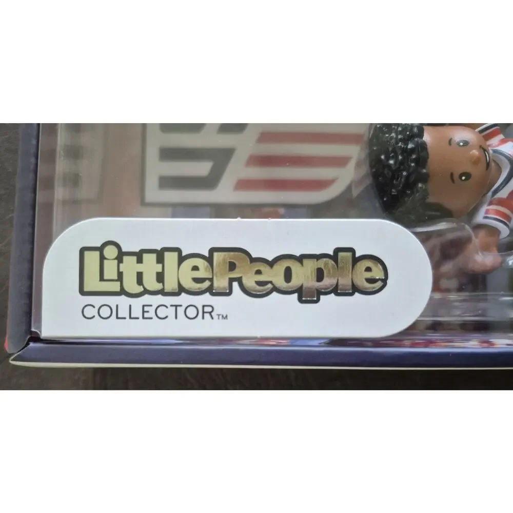 Fisher Price Little People USA Soccer Goalie Striker Figurines 2026 NEW in Box